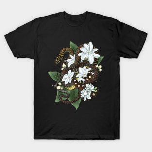 Paradise Flying Snake with Sampaguita T-Shirt